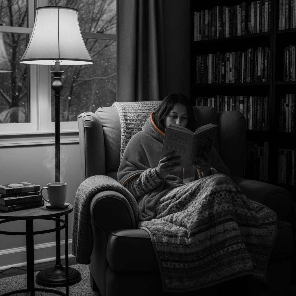 Heated Shawl Blanket