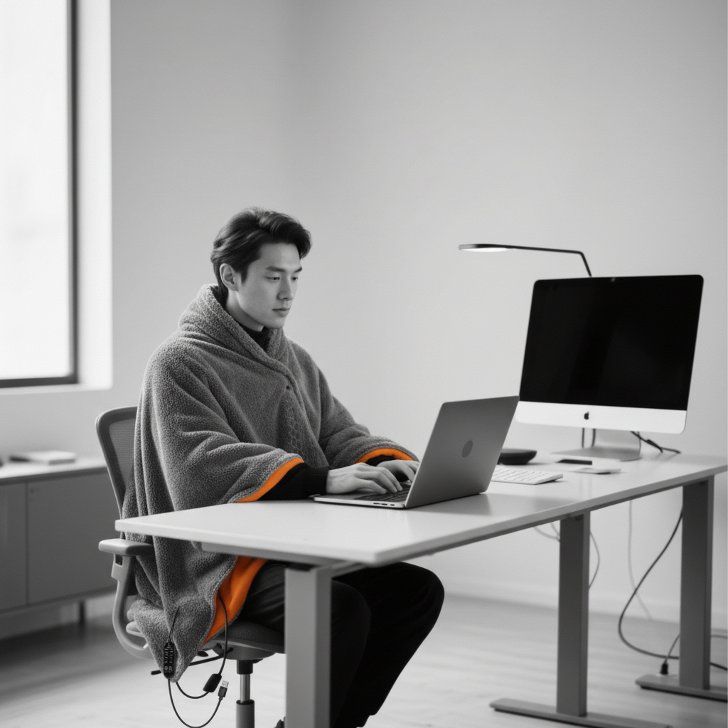 Heated Shawl Blanket