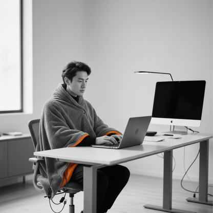 Heated Shawl Blanket