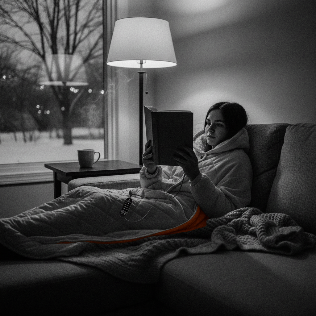 Heated Shawl Blanket